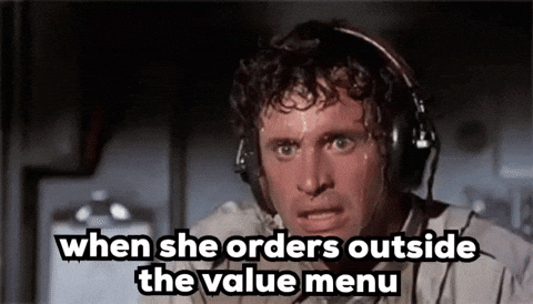 Ordering Food Sweating GIF