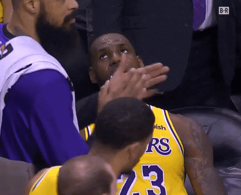 Frustrated Lebron James GIF by Bleacher Report