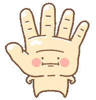Fun Hand Sticker