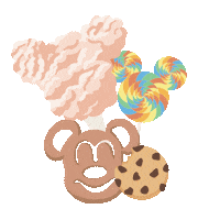 Ice Cream Disney Sticker
