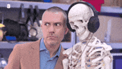 Studiare Scheletro GIF by Tv8it