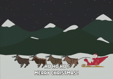 santa deers GIF by South Park 
