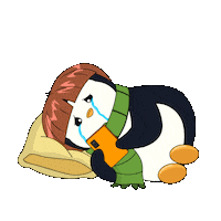 Sad Cry Sticker by Pudgy Penguins