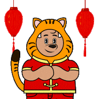 Chinese New Year Fortune Sticker