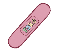 criativafox care take care bandaid cuidate Sticker