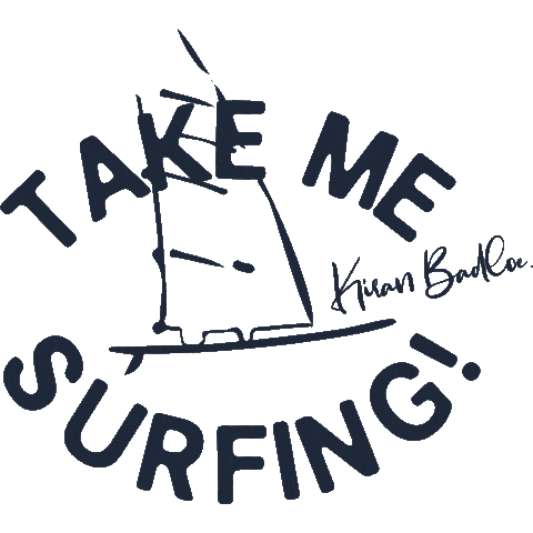 Surfing Surfer Sticker by Vingino