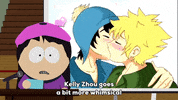 wendy testaburger kiss GIF by South Park 