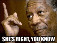Pointing Up Morgan Freeman GIF