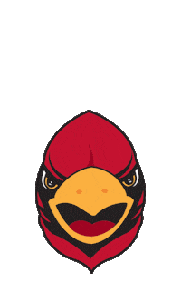 Fourth Of July Mascot Sticker by Saginaw Valley State University