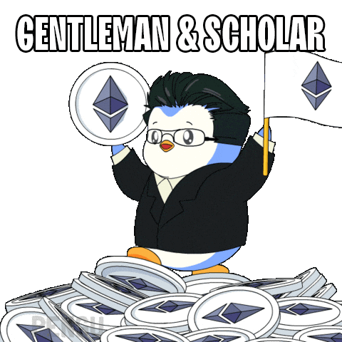 Tom Lee Crypto Sticker by Pudgy Penguins