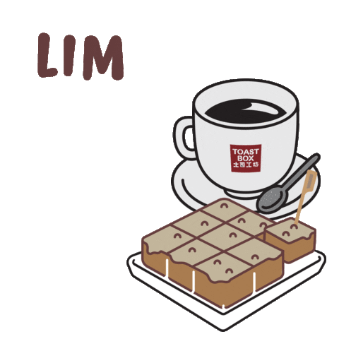 coffee cafe Sticker by Toast Box