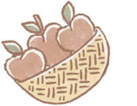 Apple Fruit Sticker by summertideswim
