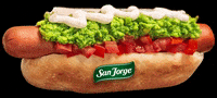 Salchichabronto GIF by San Jorge Chile