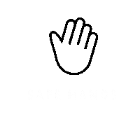 Space Thumbs Up Sticker by Safe Hands Company