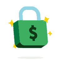 Money Lock Sticker by MakeSpace