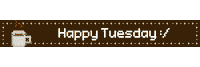 Good Morning Pixel Sticker