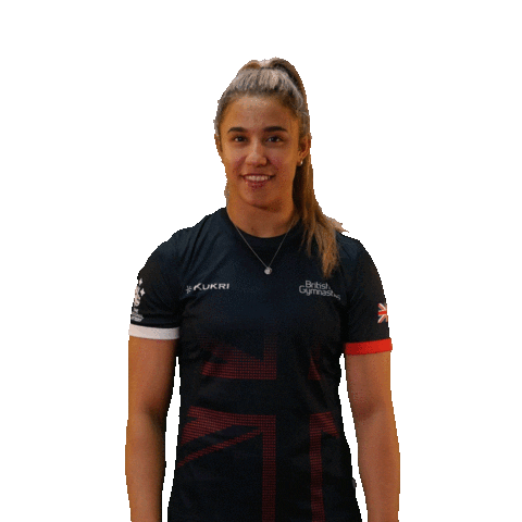 Point Swipe Up Sticker by British Gymnastics