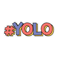 you only live once yolo Sticker