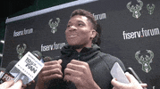 happy giannis antetokounmpo GIF by Milwaukee Bucks
