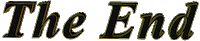 the end animation Sticker by AnimatedText