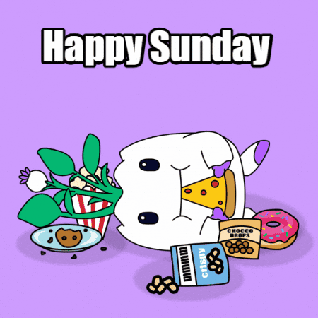 Hungry Happy Sunday GIF by Magic Eden