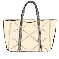 Handbag Tote Sticker by CALLISTA CRAFTS