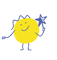 Smiley Face Star Sticker by Please Touch Museum