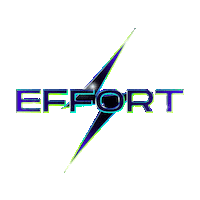 hustle effort Sticker