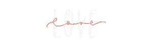 In Love Lettering Sticker