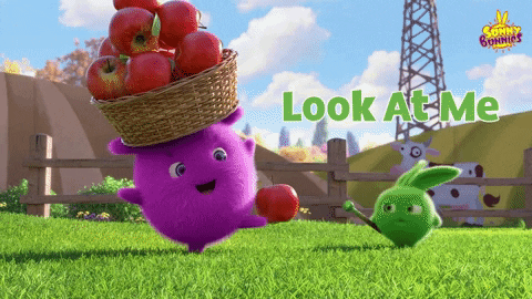 Get In Look At Me GIF by Sunny Bunnies