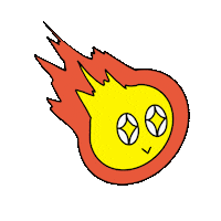 Excited Happy Ghost Sticker