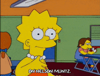 lisa simpson millhouse van houten GIF