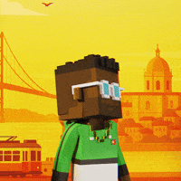 Pastel De Nata Hello GIF by Meebits