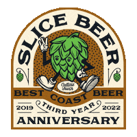 Beer Hop Sticker by slicebeer