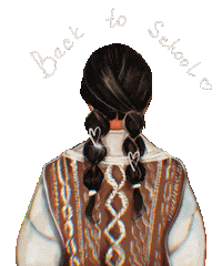 Back To School Art Sticker