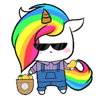 Super Food Unicorn Sticker by Acai Story