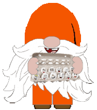 Eggs Gnome Sticker