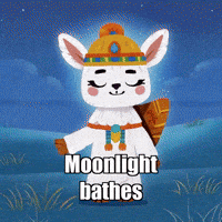 Peace Moonlight GIF by Llamaozi