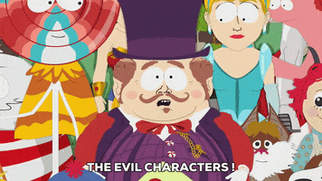 good vs evil cinderella GIF by South Park 