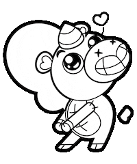 Happy In Love Sticker by Piticas