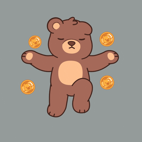 Pray Teddy Bear GIF by BEARISH
