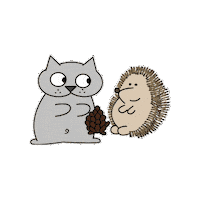 Autumn Amigos Sticker