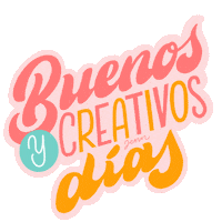Lettering Buenos Dias Sticker by Jenn Arregocés