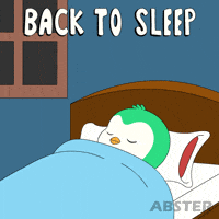 Lay Down Wake Up GIF by Abster