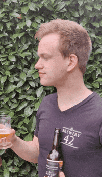 Brewery42 beer blonde craftbeer brewery42 GIF