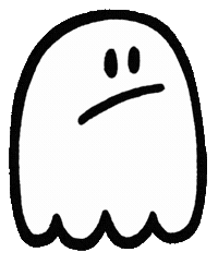 Sad Halloween Sticker by Phil Corbett