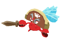 3D Pirate Sticker