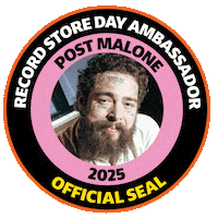Austin Post Record Store Day Sticker by Post Malone