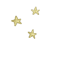 Stars Gold Sticker by moonproject