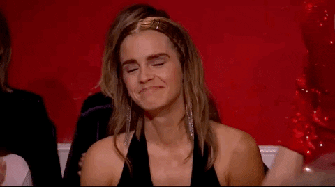 Emma Watson Aww Shucks GIF by BAFTA